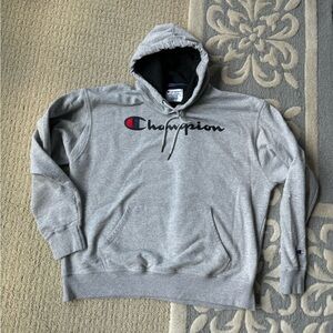 Champion gray hoodie